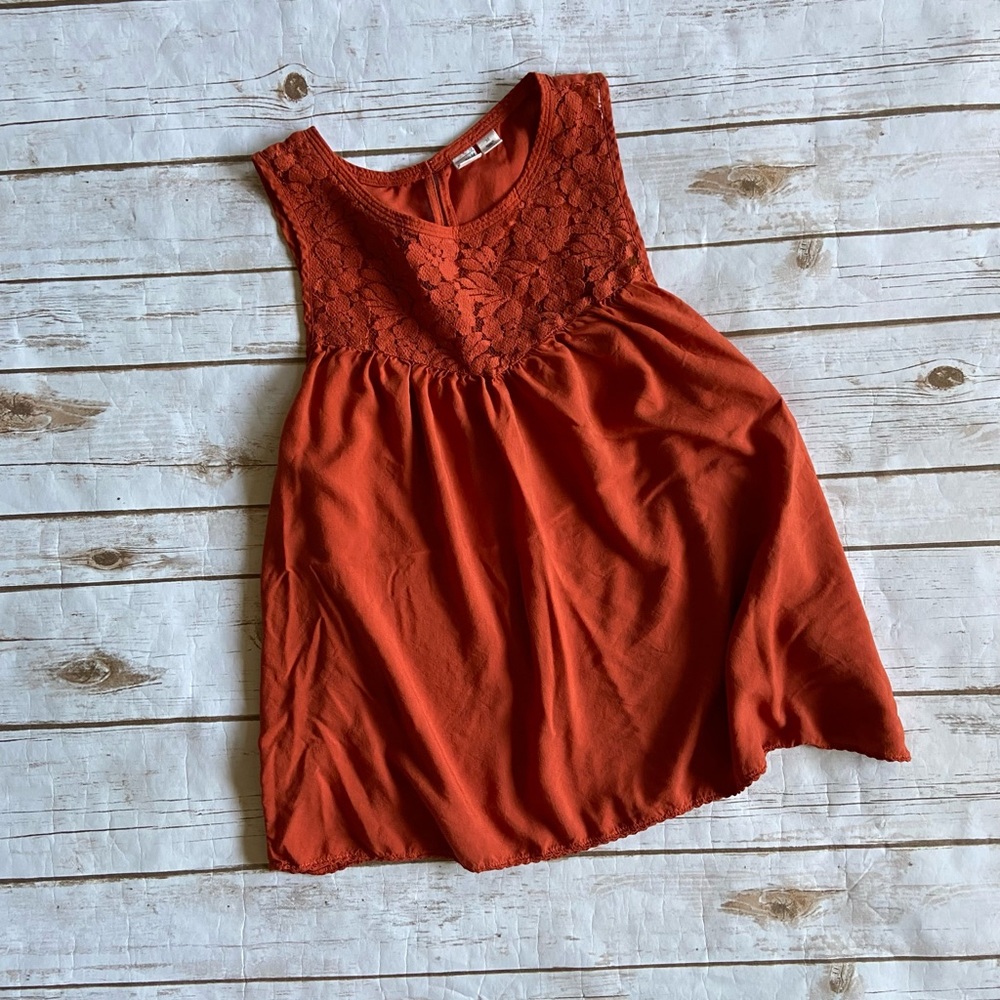 💜MELROSE AND MARKET lace flowy blouse top